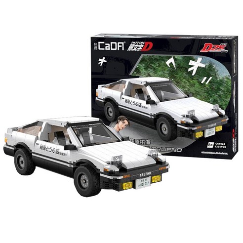 바니랜드 CADA 카다블럭 이니셜D AE86 트레노 1324pcs