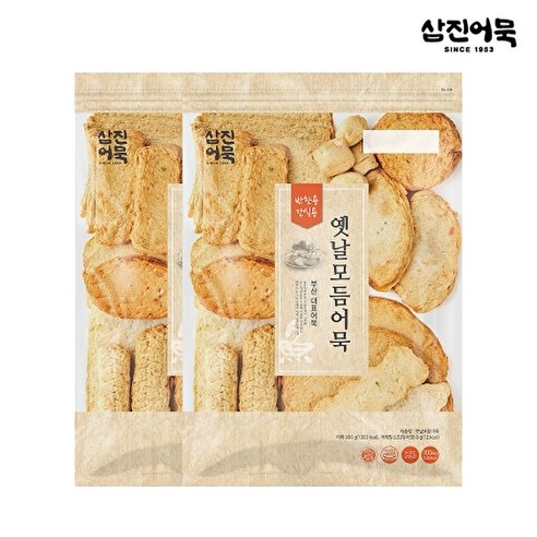 삼진어묵 [삼진어묵] 옛날모듬어묵 1Kg x 3개, 6개