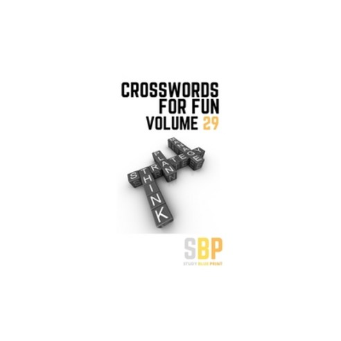 Crosswords For Fun: Volume 29 Paperback, Independently Published, English, 9798552859733