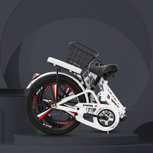 편리한 이동과 보관이 가능한 경량 접이식 자전거
