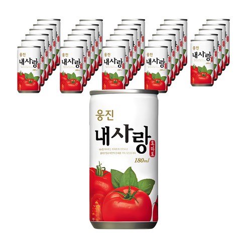 웅진 내사랑 토마토, 180ml, 60개