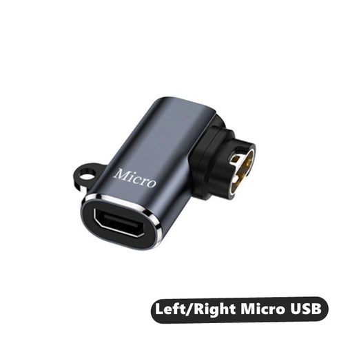 워치충전기 애플워치 갤럭시워치 충전기 고속충전기 유형 C/마이크로 USB/iOS 충전 휴대용 어댑터 Garmin F, 05 E_01 1pcs Adapter