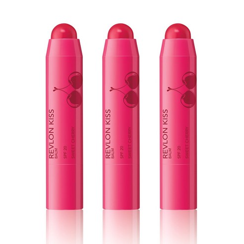 레브론 키스 밤 2.6g, 030 Sweet Cherry, 3개