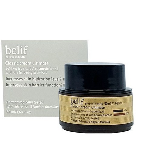 빌리프 클래식 크림 얼티미트 50ml+50ml (2개) 영양크림, 2개, 50ml