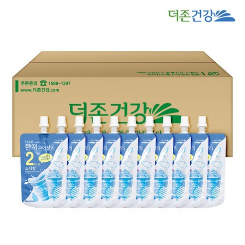 더존건강 한끼 곤약젤리 소다향 150g 20팩 알뜰포장, 20개, 단품