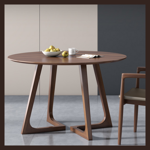 좁은 집도 카페처럼! 아늑한 분위기를 완성하는 원형 테이블 선택 꿀팁 6인용원형식탁