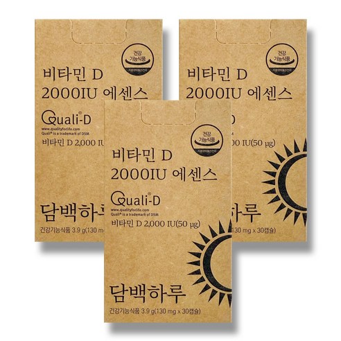 담백하루 DSM 비타민D 2000IU 에센스 3.9g