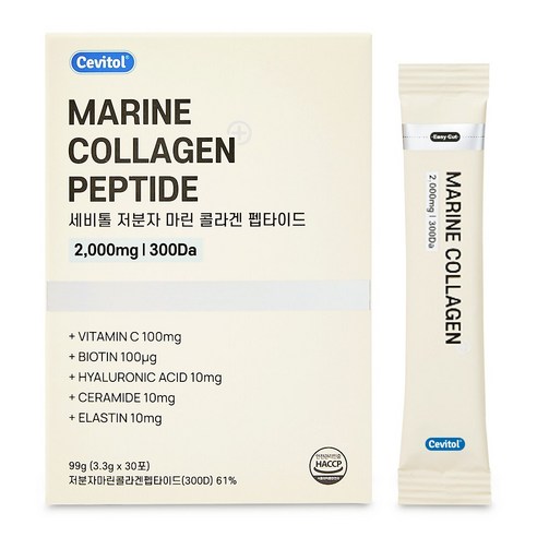 세비톨 멀티 퍼펙트 저분자 피쉬 콜라겐 펩타이드, 3.3g, 30포