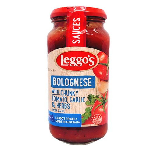 레고스 볼로네이즈 파스타 소스, 500g, 1개