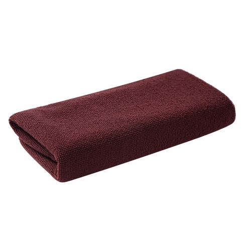 ZZJJC 네모난200g/m세섬유네모30*30 두툼한 네모 수건 청소 행주 차수건, 30cm*30cM, 커피색