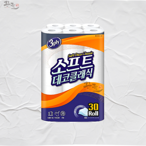 코디 소프트 데코 클래식 25m x 30롤, 30개, 1개입