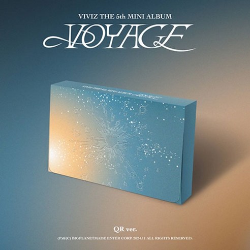 비비지 VIVIZ - The 5th Mini Album [VOYAGE] (QR ver.) 특전선택, 미공개 포토카드 3종 중 1종 랜덤