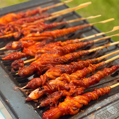 울산의 맛을 집으로: 쫄깃하고 맛있는 [전라도식] 낙지호롱 꼬치