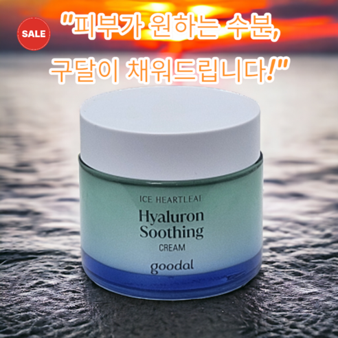 기간 한정) 구달 어성초 히알루론 수딩 크림 쿨링진정 본품 + 리필, 2세트, 150ml