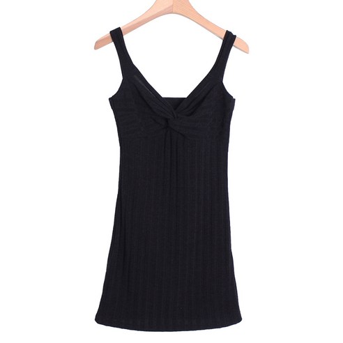 뷔스티에원피스 뷔스티에원피스 마이시즌 여성용 피크닉 멜빵 미니 원피스 퍼니걸스 6264 슬림 뷔스티에 골지 H라인 미니 원피스 여성의류