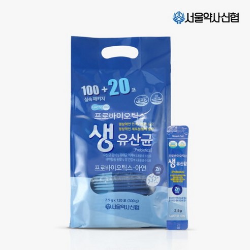 프로바이오틱스 생유산균 120포 3세트, 300g, 3개