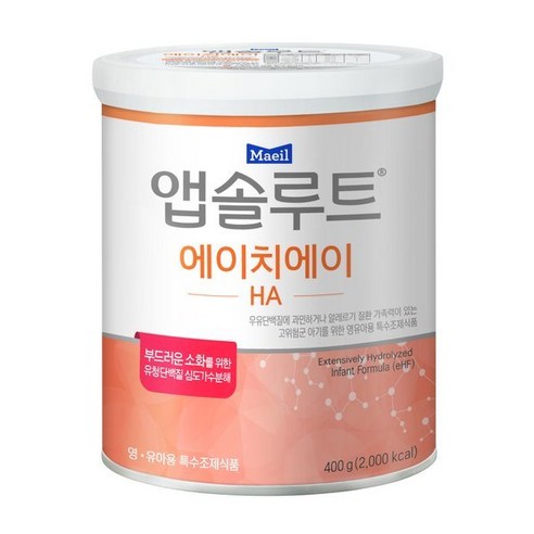 매일 앱솔루트 베이비웰 HA 400g (경산점) 매일 앱솔루트 베이비웰 HA 400g (경산점) 섬네일