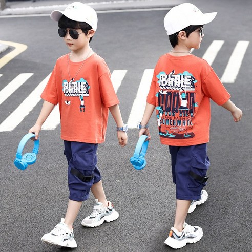 다솜 주니어 남아 썸머룩패션 상하복