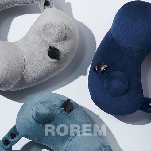 섬세한 공기압 조절로 맞춤형 편안함을 선사하는 로렘 목베개