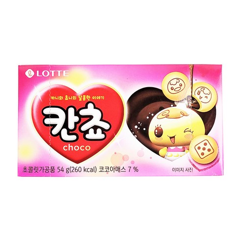 롯데제과 칸쵸 54g(곽), 1개, 54g