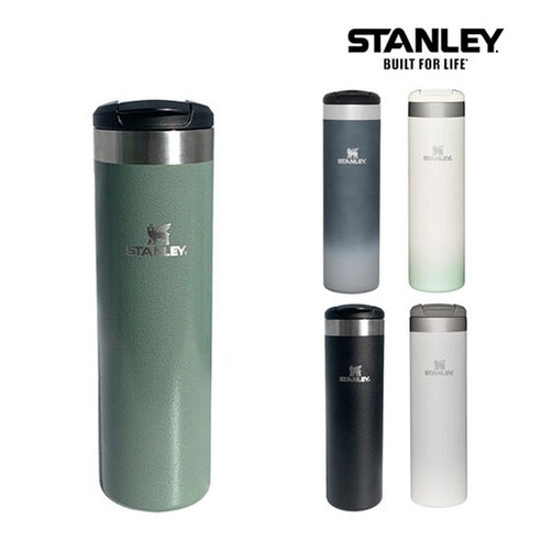 스탠리 에어로라이트 진공 텀블러, 차콜, 591ml
