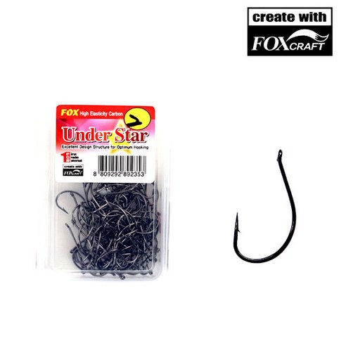 섬세한 손맛을 아는 당신에게, 폭스 언더스타 다운샷 네꼬리그 훅은 어떠세요? 폭스피싱