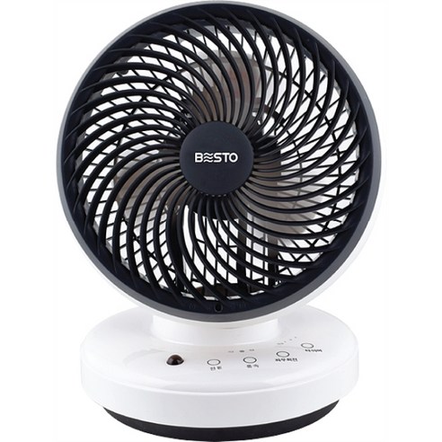 베스토 8인치 써큘레이터 BC-1903R 가정용 선풍기 공기순환 리모컨 타이머