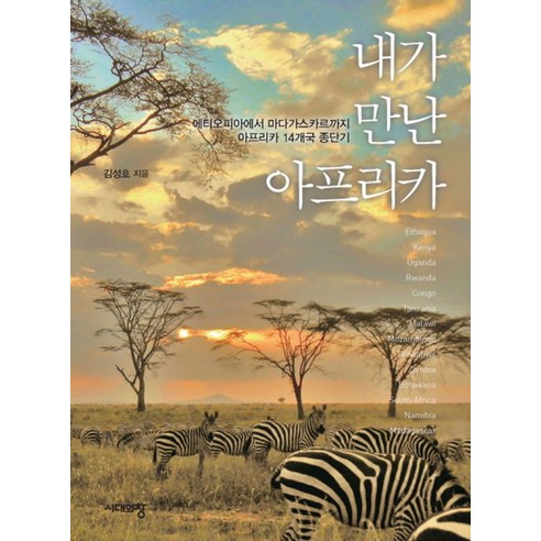 내가 만난 아프리카:에티오피아에서 마다가스카르까지 아프리카 14개국 종단기, 시대의창, 김성호 저