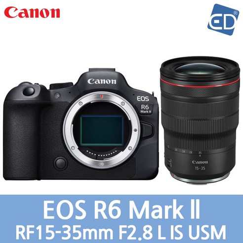 [캐논 정품] EOS R6 Mark II / 미러리스 카메라/ED, 11 R6 II+RF 15-35mm F2.8