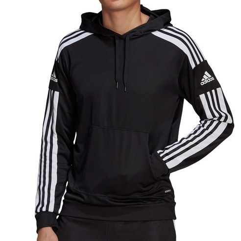 아디다스 봄가을 데일리 트레이닝 후드티 블랙