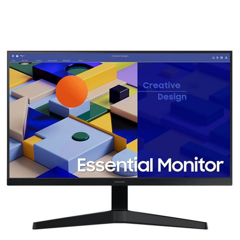 삼성전자 24인치 S24C310 LED 모니터 75Hz IPS 패널 F24T350 후속모델