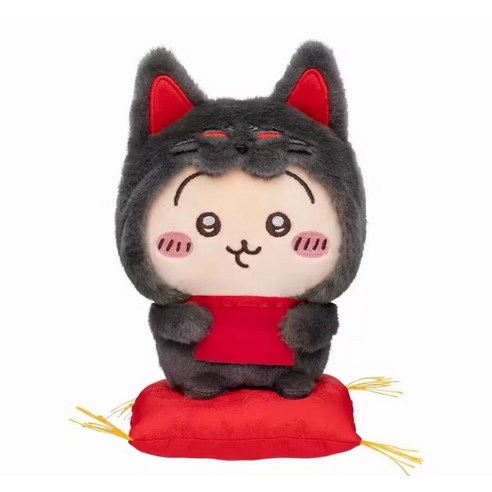 GOYES 먼작귀 CHIIKAWA 애니 굿즈 봉제 인형 어린이 키링 선물, 우사기, 빅, 1개