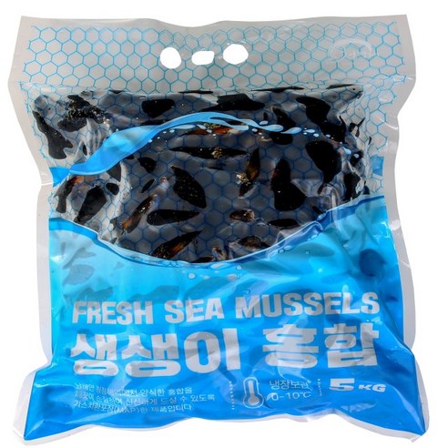 금진수산 생생이 손질 홍합 5kg - 홍합 | 쿠팡