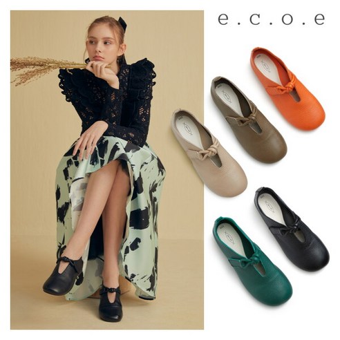 [쇼핑엔티] [에코에] 고트스킨 말랑 컴포트화 피카딜리구두