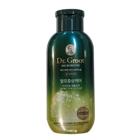닥터그루트 마이크로바이옴 센서티브 탈모증상케어 두피 진정 앰플 샴푸, 180ml, 1개