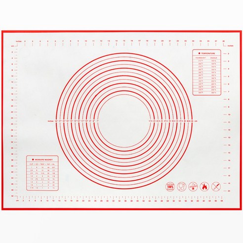 세븐프리 실리콘 반죽매트 대형 40x60cm, 1개
