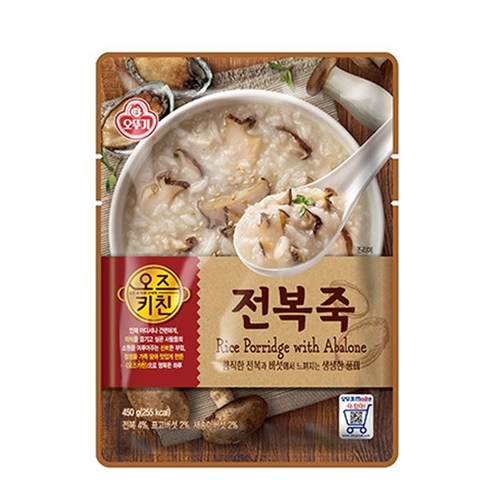 오뚜기 오즈키친 전복죽 450g 3개