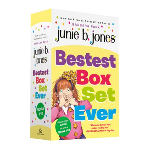 Junie B. Jones Bestest Box Set Ever (Books 1-10) Paperback, Random House Books for Youn..., English, 9780593375655