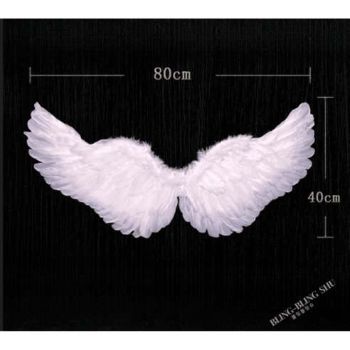 천사의 찬란함을 품은 '블링블링슈' 천사 소품, 파티를 빛낼 완벽한 선택