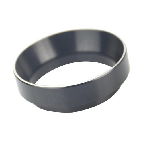 양조 그릇 커피 분말 에스프레소 바리 스타 도구 용 알루미늄 Portafilter 도징 링 58mm (색상 사항), 블랙, 설명