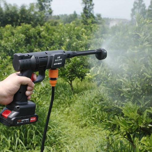 언제 어디서든 쉽고 간편하게, 무선 고압 세척기로 내 차를 깨끗하게!