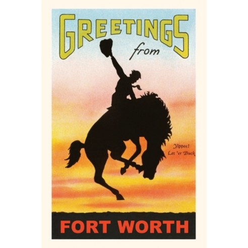 (영문도서) Vintage Journal Greetings from Fort Worth Paperback, Found Image Press, English, 9781669516460