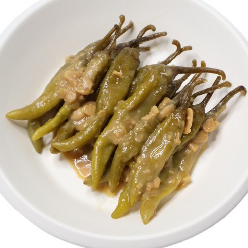 여우마을 수제반찬 촌스러운 된장고추무침 고추장아찌, 4개, 4kg