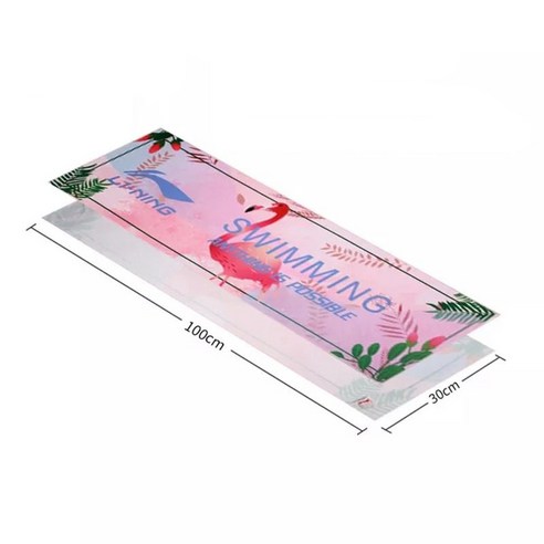 라이닝 스포츠 타월 30*100CM, 열정 화재 가방