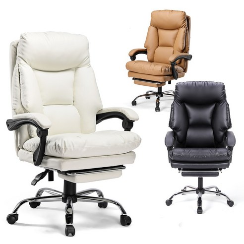 안락함과 품격을 더하는 벤트론스 침대형 발받침 중역 사무용 의자