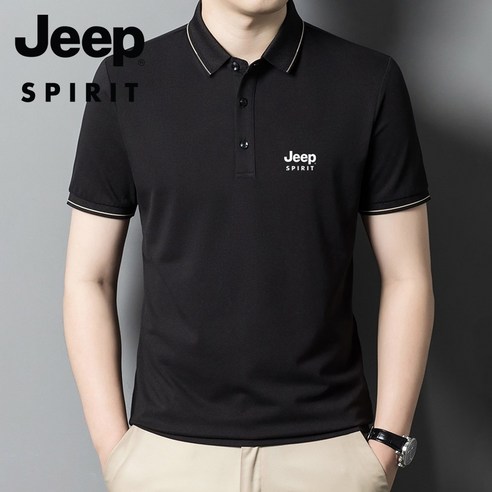 JEEP SPIRIT 남성 캐쥬얼 티셔츠 남자 여름 패션 반팔 JP6661