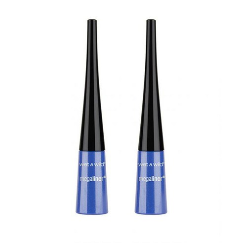 웻앤와일드 메가라이너 리퀴드 아이라이너 3.5ml, Blue, 2개