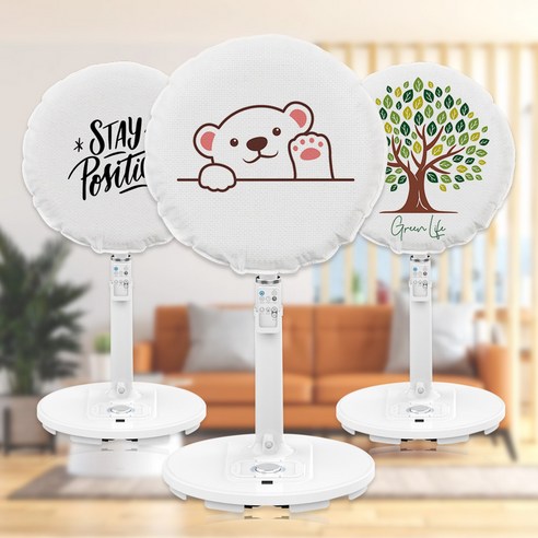 [OKㅣ강추] 가정의 청결과 스타일을 위한 필수품: 리빙위키 선풍기 커버 [OKNOWㅣ추천상품]