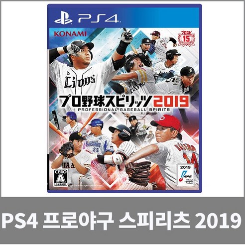 PS4 프로야구 스피리츠 2019 일본판 새제품(국내당일출고)