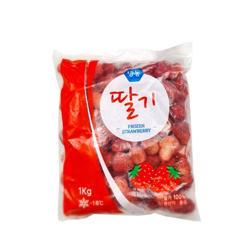 신정푸드 냉동딸기, 1개, 1kg